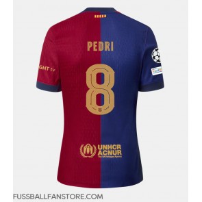 Barcelona Pedri Gonzalez #8 Replik Heimtrikot 2024-25 Kurzarm